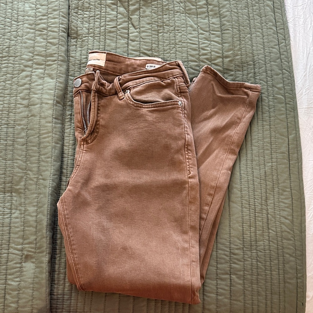 Dear John Women's Tan Skinny Jeans